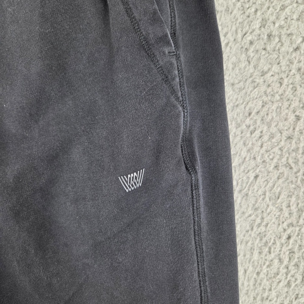 Mack Weldon Ace Sweatpant Men M Black Tapered Stretch Jogger Gym Lounge - Picture 3 of 11